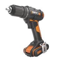 Дрель-шуруповерт ударная WORX WX370 20V (50Нм) аккумуляторная