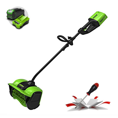 Снегоуборщик Greenworks GD60SS 60V (30 см) бесщеточный аккумуляторный
