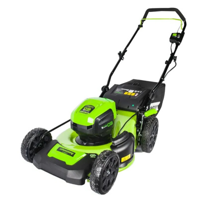 Газонокосилка самоходная Greenworks GD60LM46SP 60V (46 см) бесщеточная аккумуляторная